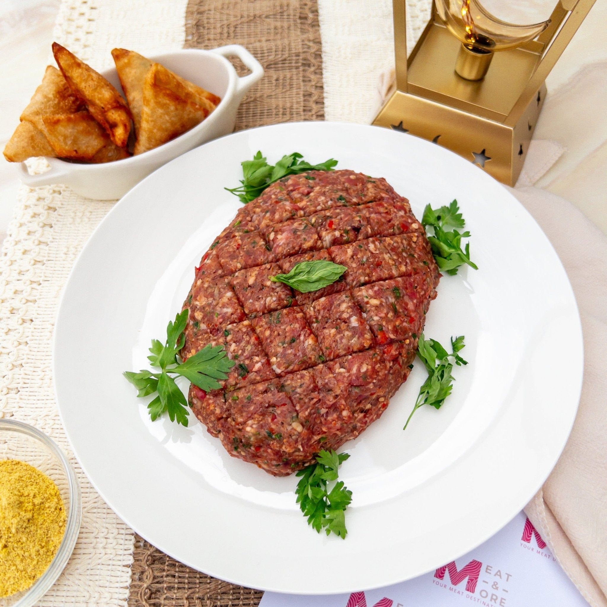 حشوة سمبوسك ضأني - شراء لحوم طازجة في الرياض - أفضل ملحمة في الدمام - توصيل اللحوم الطازجة في الخبر - طلب لحوم عجل طازجة في الظهران - Meat and More